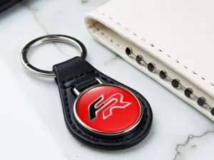 Seat Portachiavi Acrilico Chic Minimo Look Di Lusso